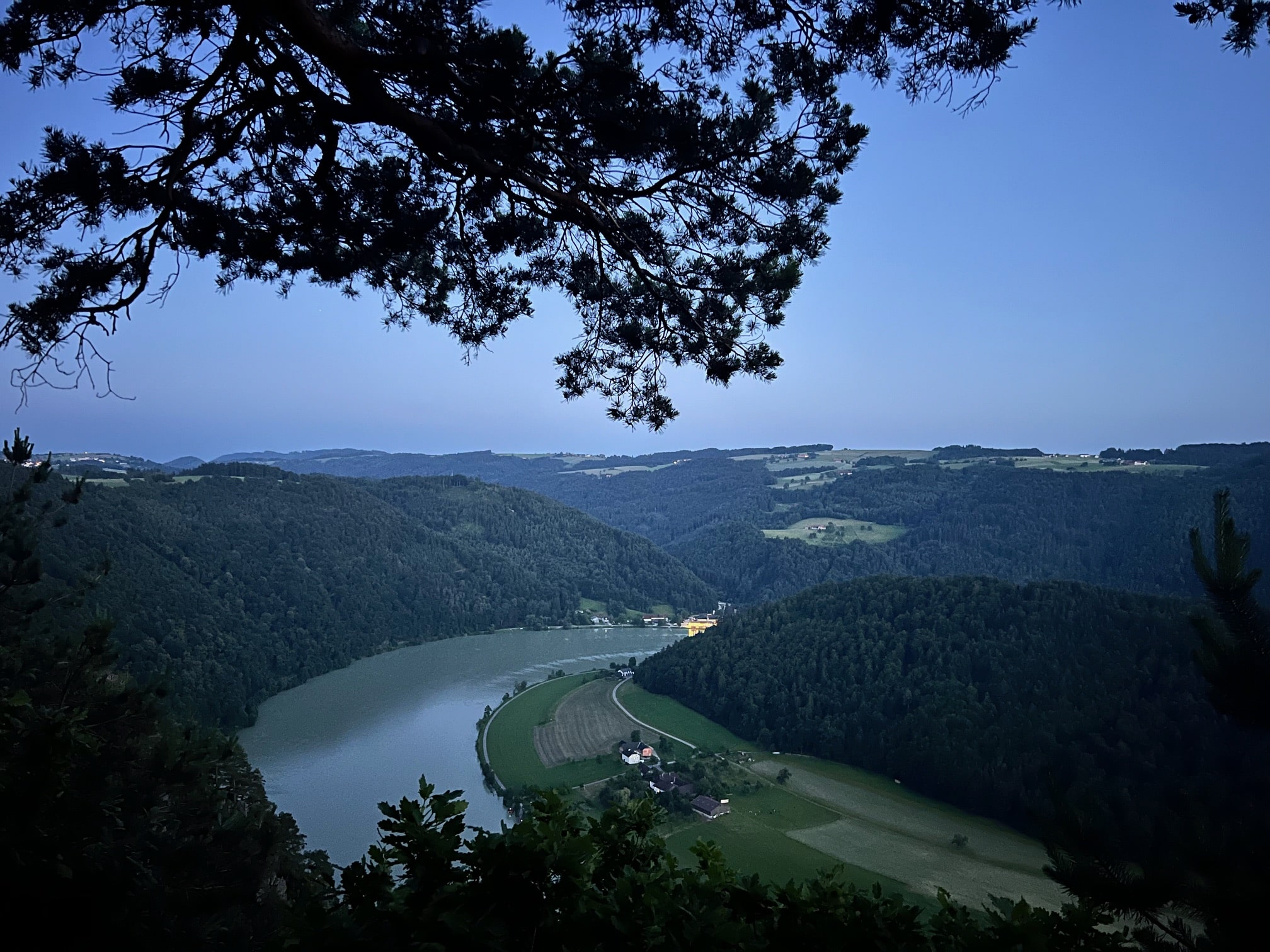 Vollmondwanderung Schlögener Schlinge