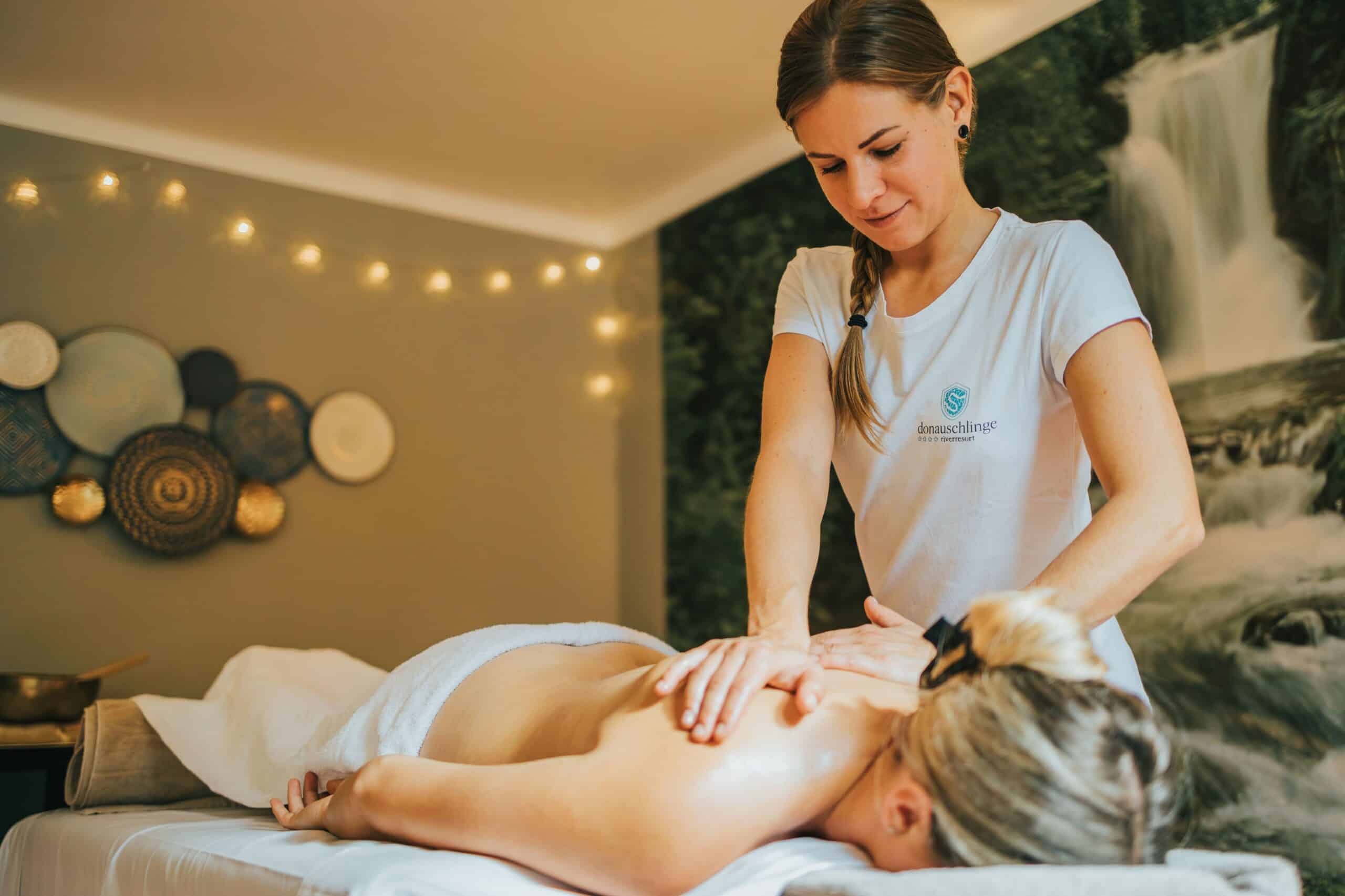 Massage im Hotel Donauschlinge
