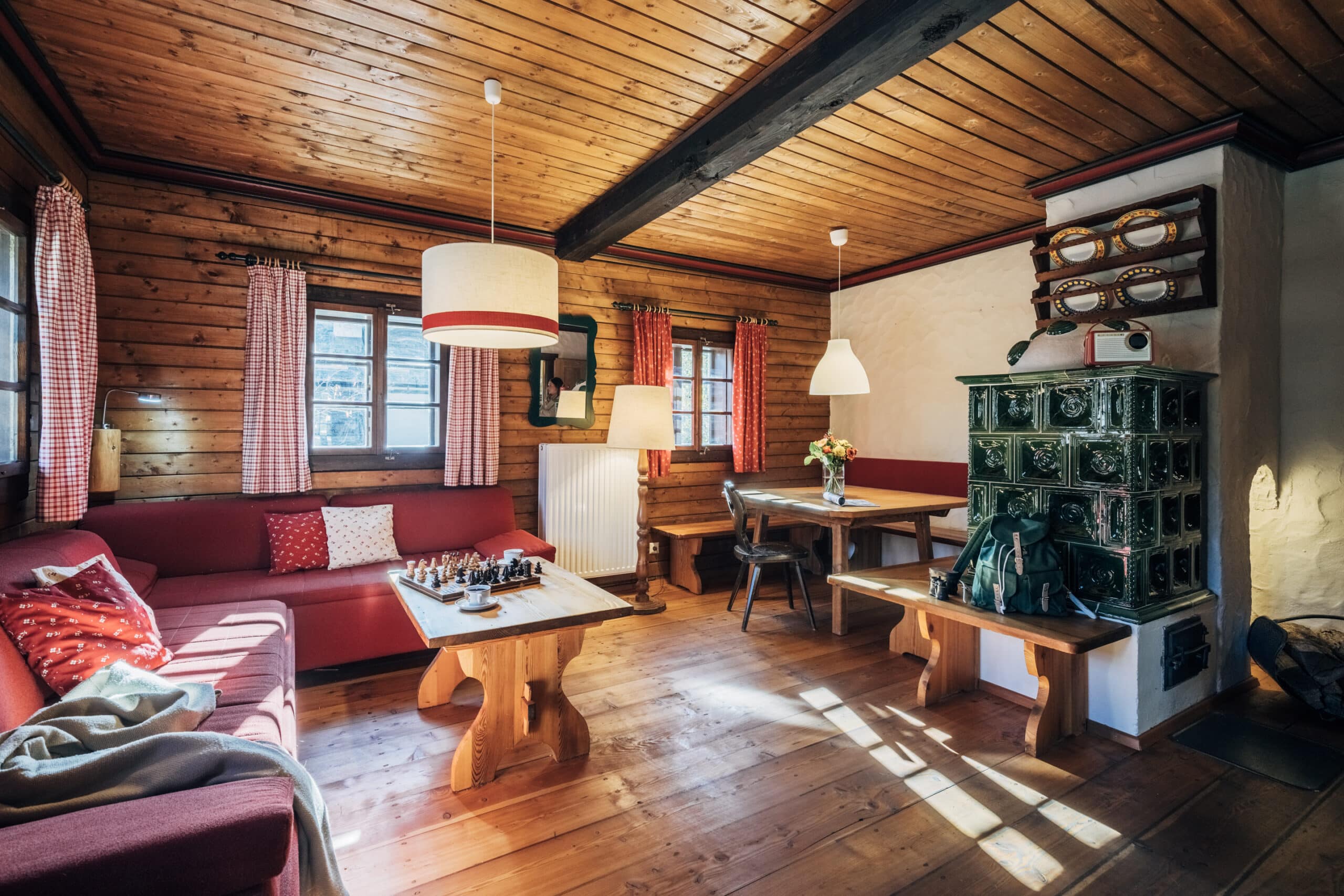 Apartment Innenansicht Slow Travel Resort Kirchleiten; Bauernstube