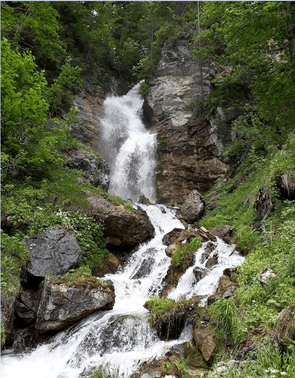 Luserwasserfall, Wandern mit in Weißenbach bei Haus im Ennstal