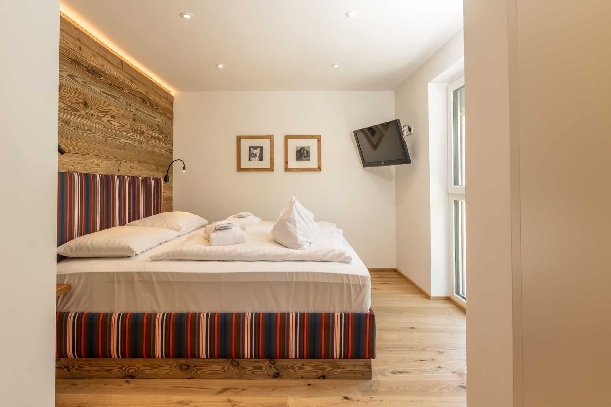 Panoramaappartement Hotel Almfrieden, Schlafbereich