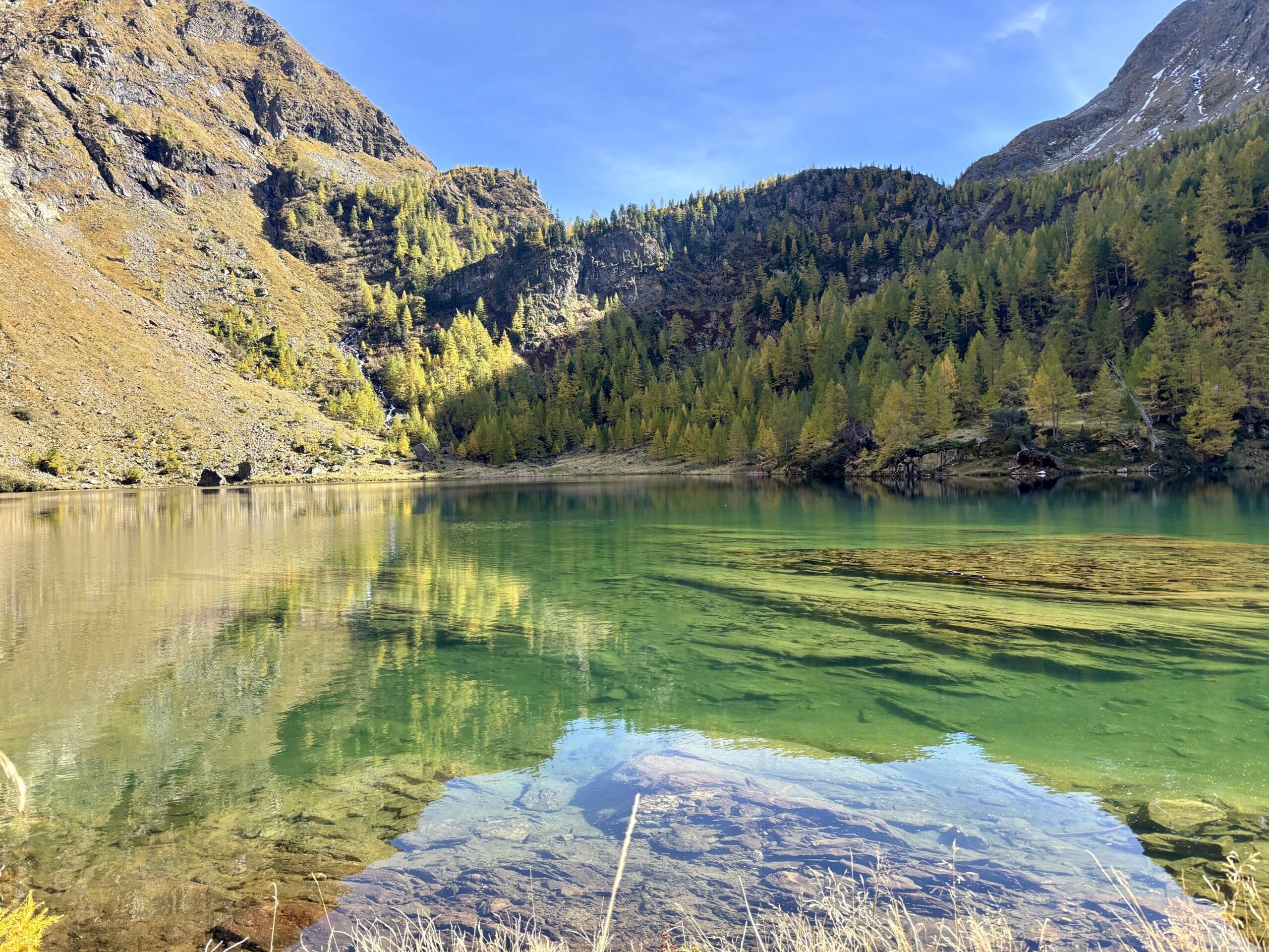 Unterer Landschitzsee, Wandern mit Hund