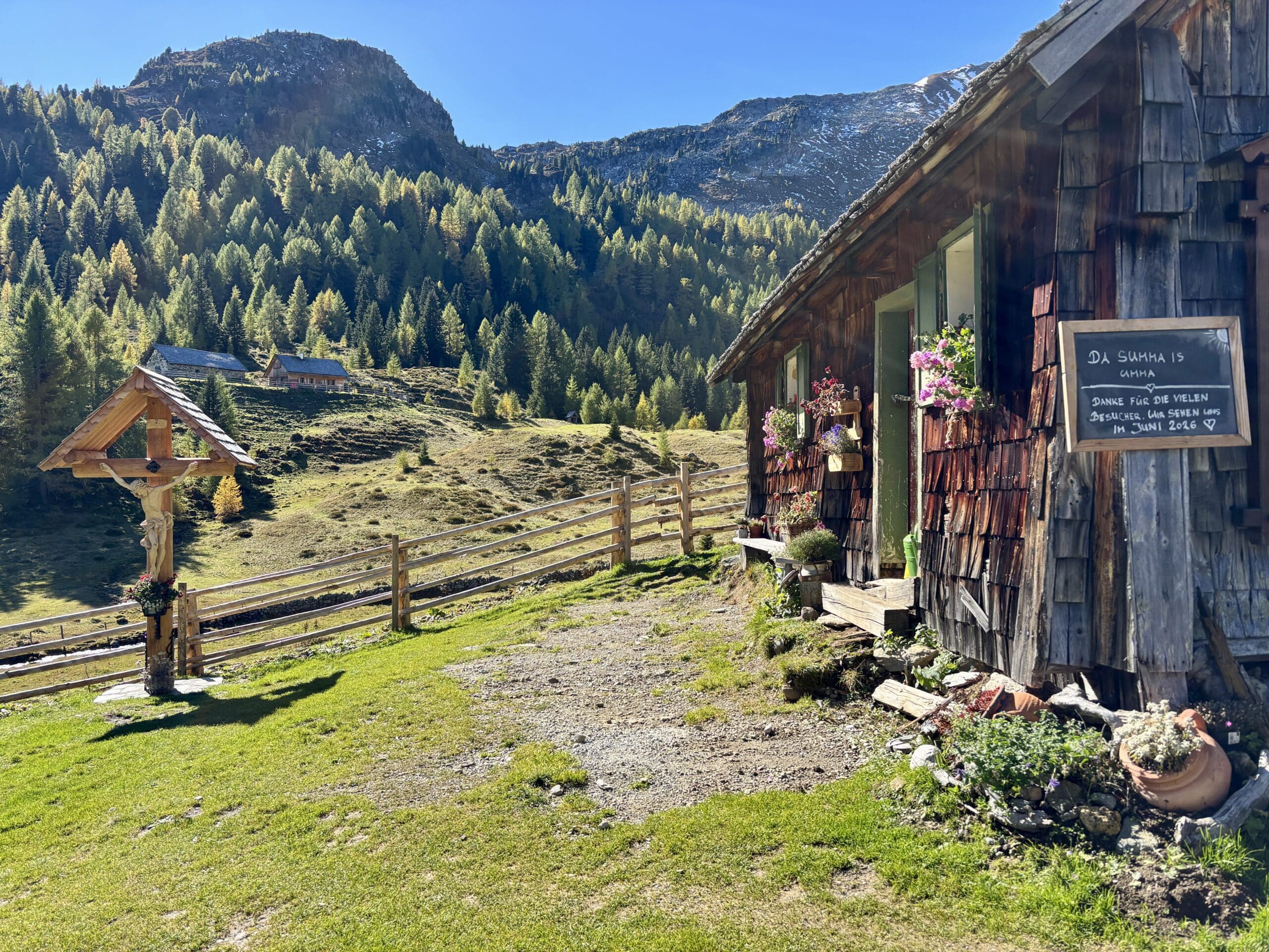 Tonimörtlhütte am Weg zum Wirpitschsee