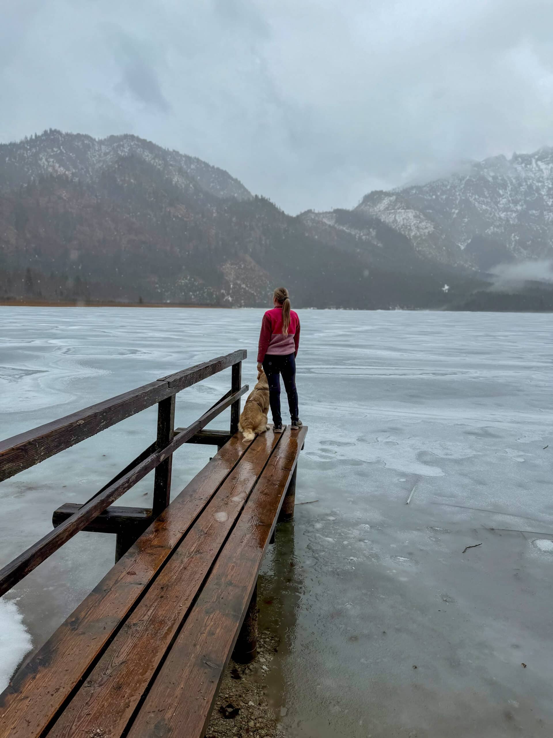 Ausflug mit Hund Offensee
